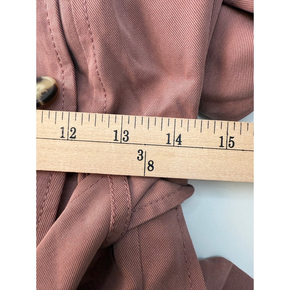 Club Monaco The Soft Trench Rose Double Breasted Belted Jacket XS MSRP278‎ NEW - Picture 10 of 13